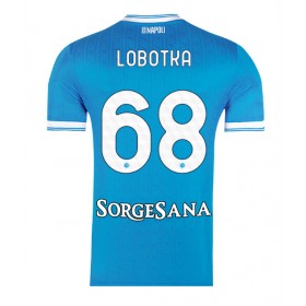 Pánské fotbalový oblečení SSC Napoli Stanislav Lobotka #68 Domácí košile 2025-26 Krátkým Rukávem